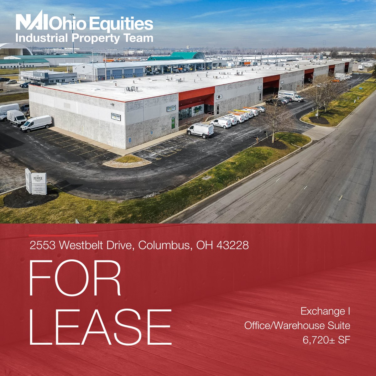 Explore the potential of this 6,720 SF office/warehouse suite! Featuring 1,831 SF of office space, 2 restrooms, 1 dock &amp; 1 drive-in, and 16-18' clear height. New LED lights to be installed for enhanced functionality. Professionally managed by @Meritex! #industrialforlease