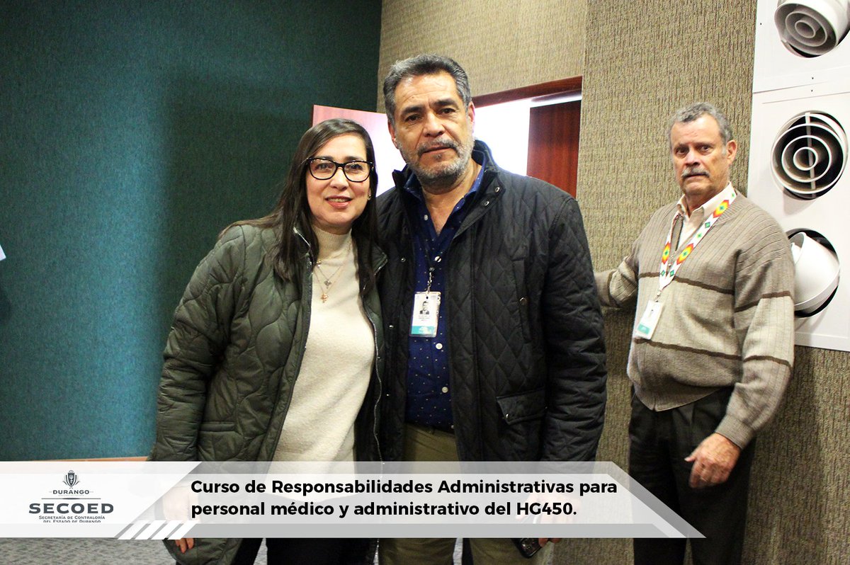 SECOTED's tweet photo. Para seguir fortaleciendo la calidad en los servicios y la atención hacia los ciudadanos en el Gobierno de @EVillegasV, la secretaria de Contraloría Tania Julieta Hernández Maldonado impartió curso de Responsabilidades Administrativas 🧵 1-3
@SSDurango @gobdgo https://t.co/ElEkLHUKuf