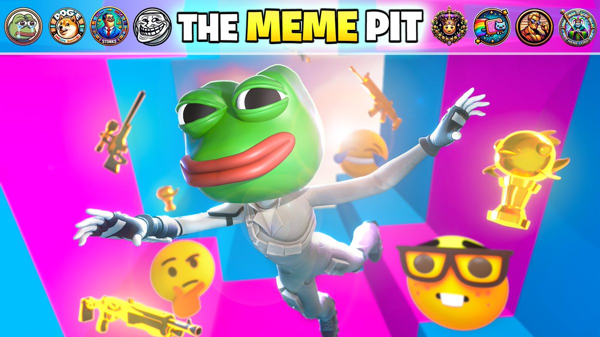 DaveCorpUEFN's tweet photo. Welcome to The MEME Pit! 

🐸 Custom Meme Ranks!
🥵 Purchase VFX, SFX, Crosshairs &amp; Powers!
😎 Become the First to Reach Meme Lord!

0732-5055-1210
0732-5055-1210
0732-5055-1210

#UEFN #FortniteCreative #Memes https://t.co/mjzmwbtEyB