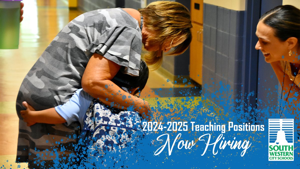 While it may only be February, the South-Western City School District is now hiring for anticipated 2024-2025 teaching positions! Apply today or tag a referral in the comments below! swcsd.us/Personnel.aspx