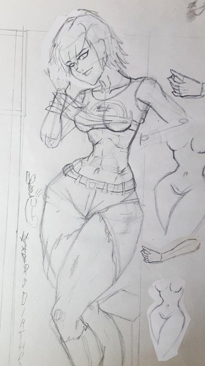 JaestarJ's tweet photo. There are a lot of things to fix, but here's a preview of Heza Mason's upcoming art.
#WIP #wipart https://t.co/kUVWucFFNf