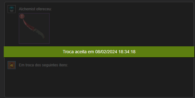 pdLz1's tweet photo. Valeu @Neshastore  e @lett1337  tudo certo e já recebi a skin! <3 https://t.co/jSMNoEZztQ