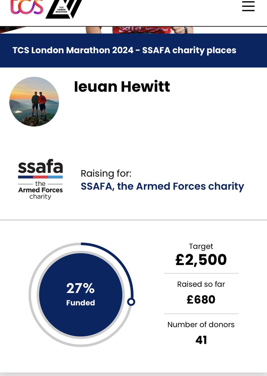 Ieuanhewitt_'s tweet photo. London marathon 🏃‍♂️ 

Still a fair few miles left to get in before the 21st April! And a fair few £££ I’d love to raise along the way all for a
Brilliant cause @SSAFA 🙏🏻

Any RTs or donations to help get me there will be ace 🙏🏻
https://t.co/VBhfjBvbGN https://t.co/sGeSsEZS18