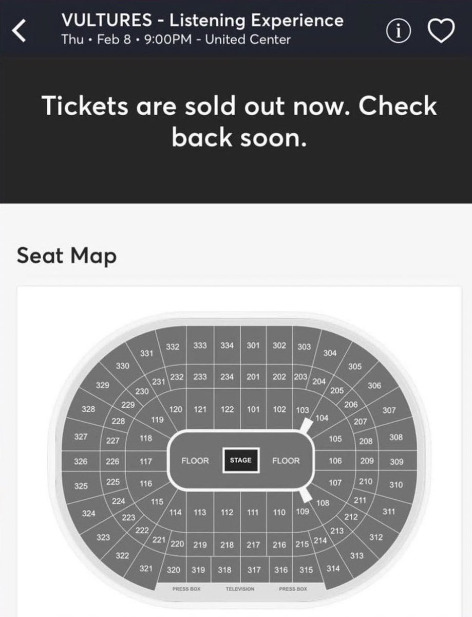 Kanye proves there's power in community! His recent album listening party sells out within 7 minutes despite many logistical issues!!