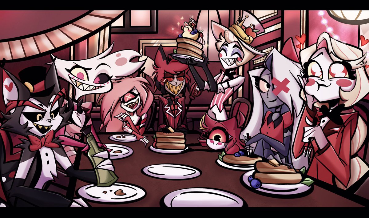 pancake time!🥞✨

#HazbinHotel #HazbinHotelFanart