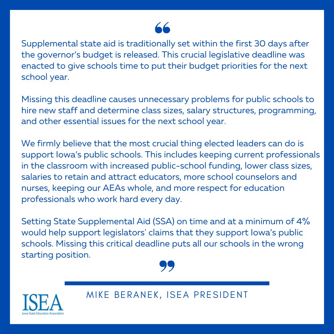 ISEA President Mike Beranek responds to missed SSA deadline