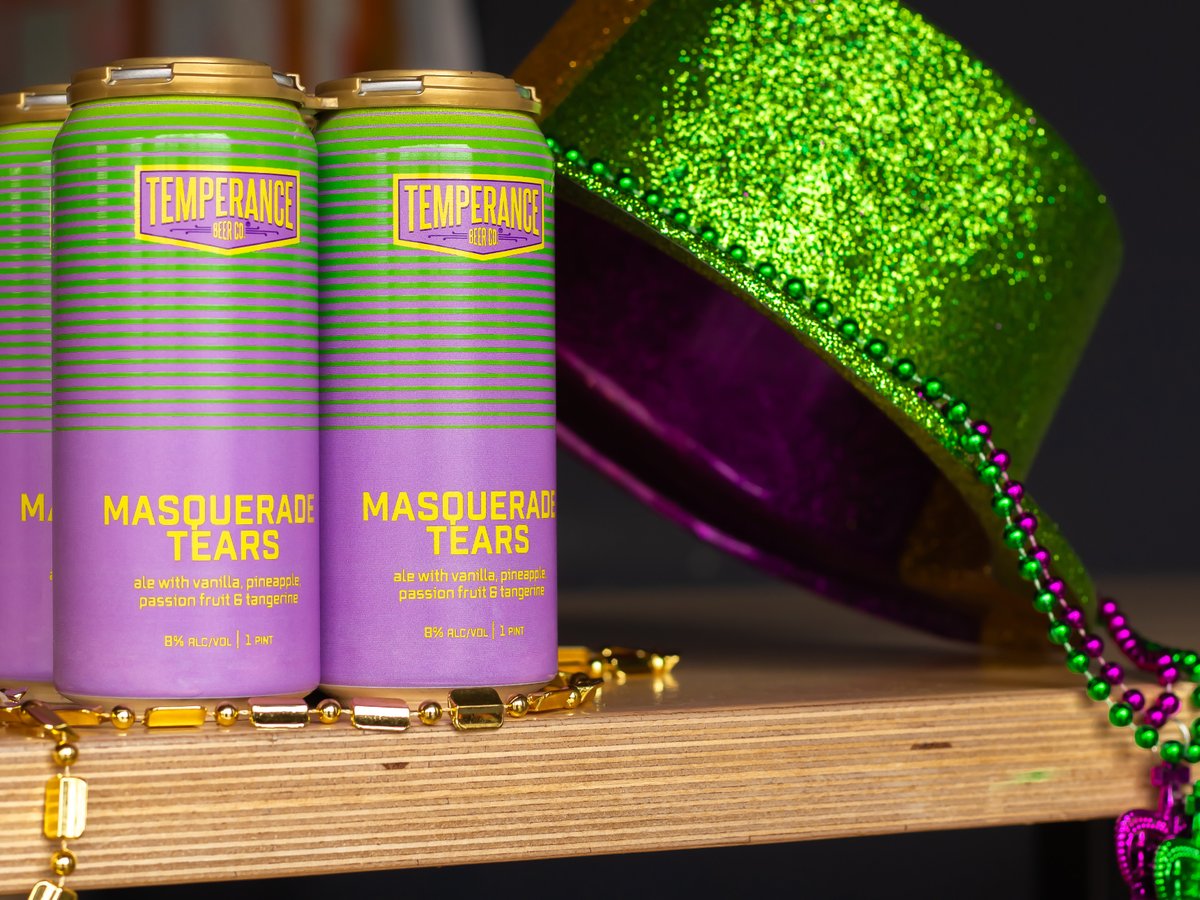 🍺 Masquerade Tears is back for Mardi Gras! 🎉 Hit our taps Feb. 9th for this 8% ABV carnival in a can. 🍍🍊

🍔 Enjoy McBrennan's Burger Shack, 4-8 pm.

💰 Save 15% on cases this weekend!

⏰ Super Bowl Sunday: Trivia at 1 pm, closing at 5 pm. Don't miss out! 🎭🍻