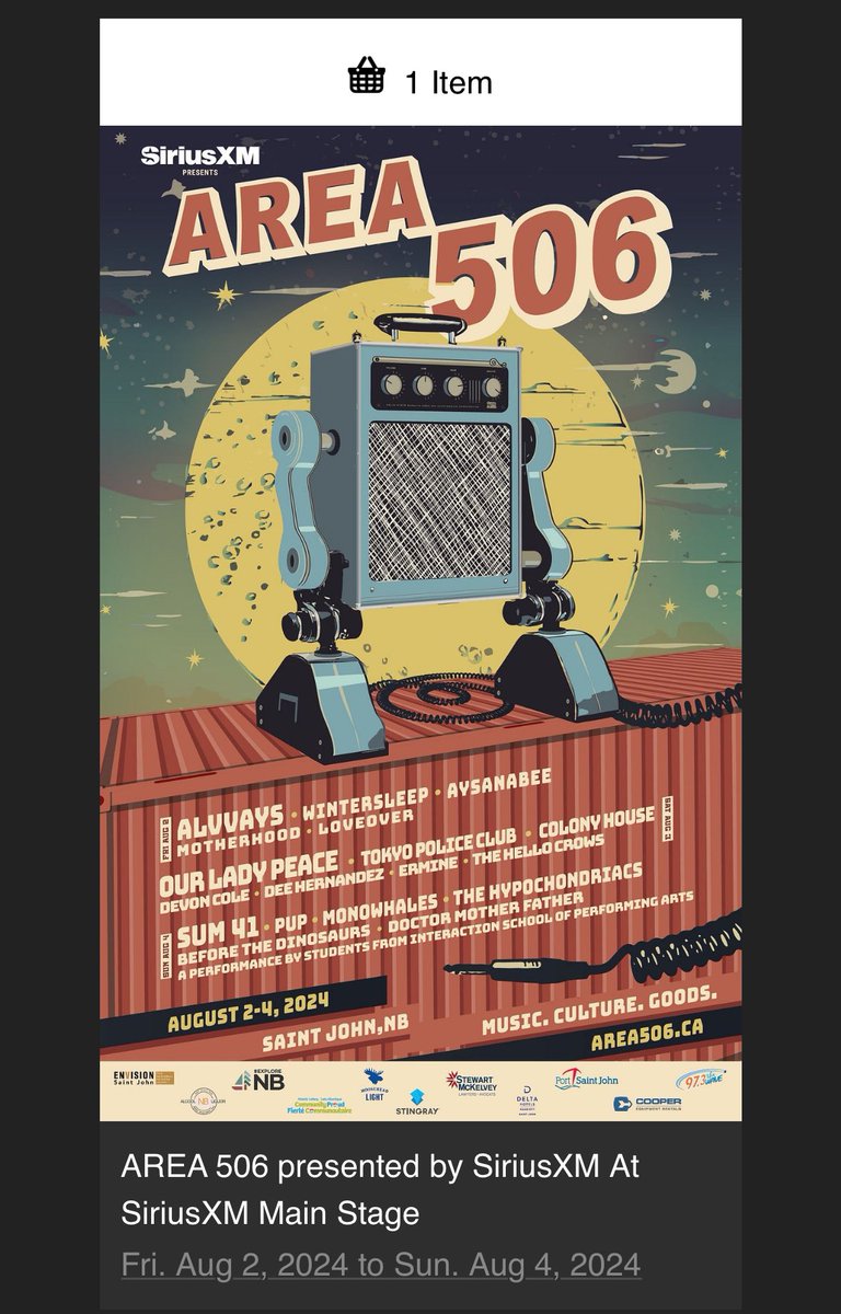 jo_kay24's tweet photo. Sum 41… our lady peace… say absolutely less https://t.co/wdw7x0qYqz