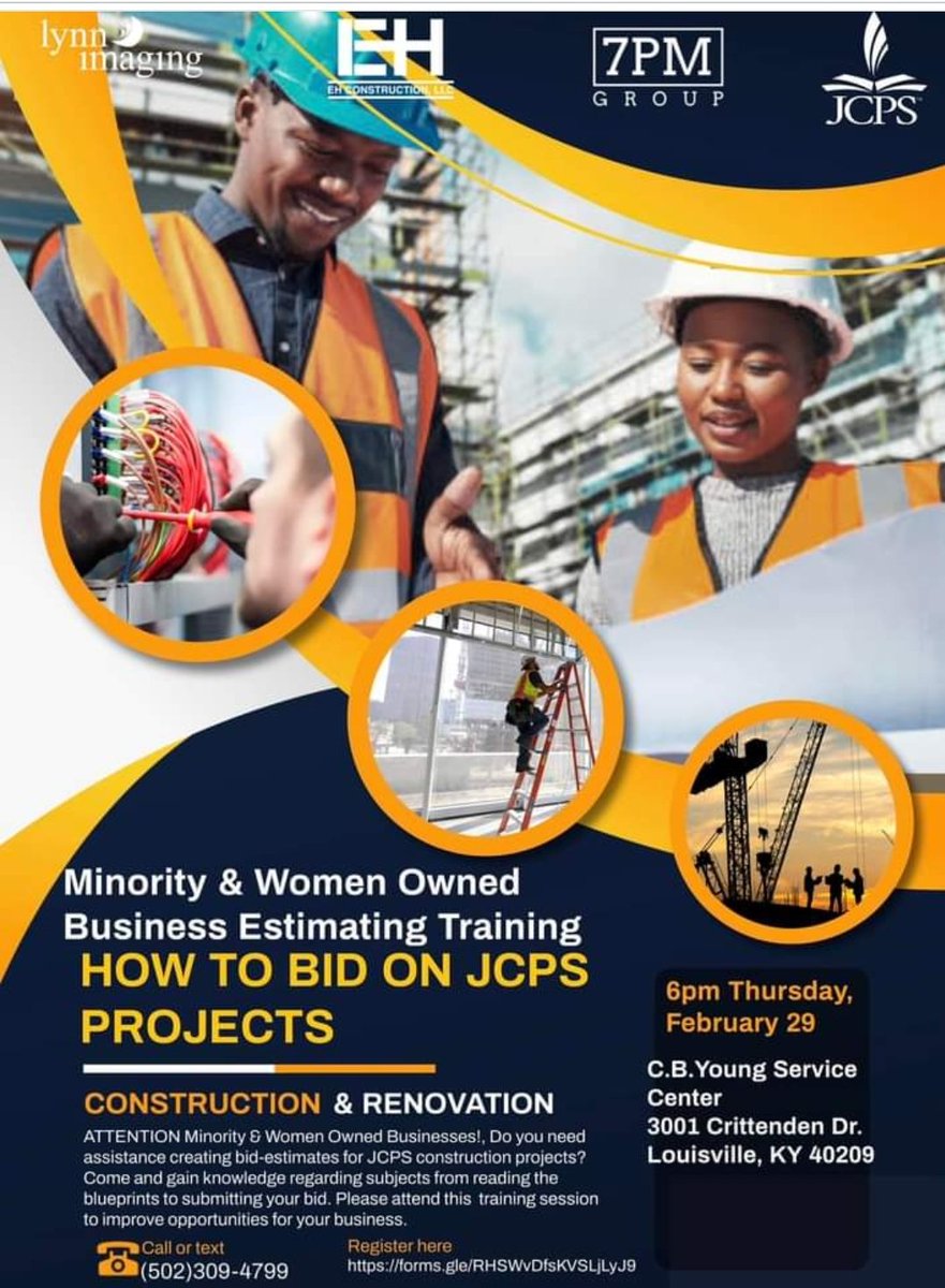 John Marshall D. Ed. (@jdm1906) on Twitter photo We need minority &/or women owned businesses bidding & getting the bids for @jcpsky. Join <a href="/DelQuan3/">Delquan Dorsey</a>, the 7PM group & others. Learn how the bid process works. BID!!!! <a href="/JCPSDEP1/">JCPS Diversity, Equity, and Poverty Department</a> We need minority &/or women owned businesses bidding & getting the bids for @jcpsky. Join <a href="/DelQuan3/">Delquan Dorsey</a>, the 7PM group & others. Learn how the bid process works. BID!!!! <a href="/JCPSDEP1/">JCPS Diversity, Equity, and Poverty Department</a>