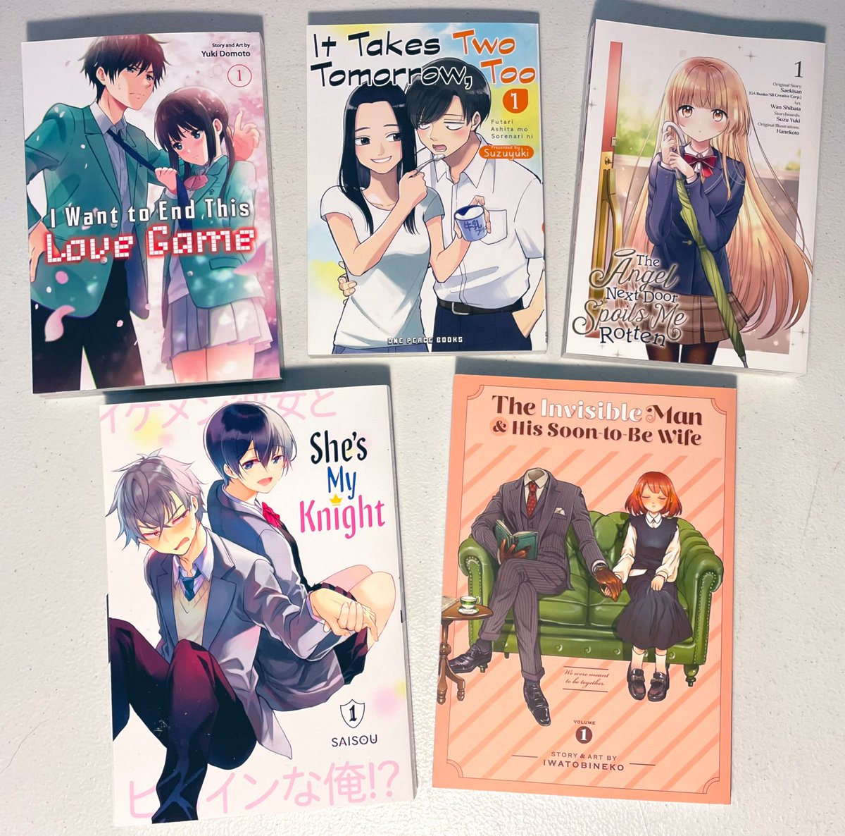 MerryMangaCo's tweet photo. We’re mostly doing giveaways in our Discord this year, but to show Twitter some love we’re giving away a Singles Awareness Day (SAD) Bundle of romance Vol. 1’s!

To enter: Follow / Like / RT

Must live in the US or PR.

Winner selected on Feb 15th at 4pm EST! https://t.co/cJ5FFQEOBr
