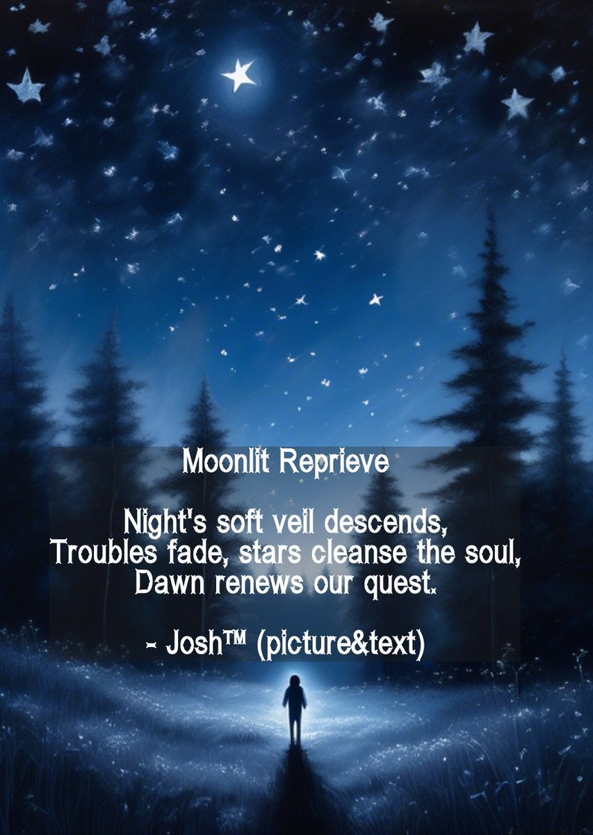 JoshNovak's tweet photo. ▫️embracing the tranquility of the night, rejuvenating our spirits for a fresh start at dawn.. 🌃🙏🏼🌄
#ForgetTheDay
#RestartAndRefresh
#NightlyReset
#NightlyRenewal
#LeaveWorriesBehind
#NewBeginningsAtNight
#NightlyRefreshment https://t.co/tGsiMjhoAr