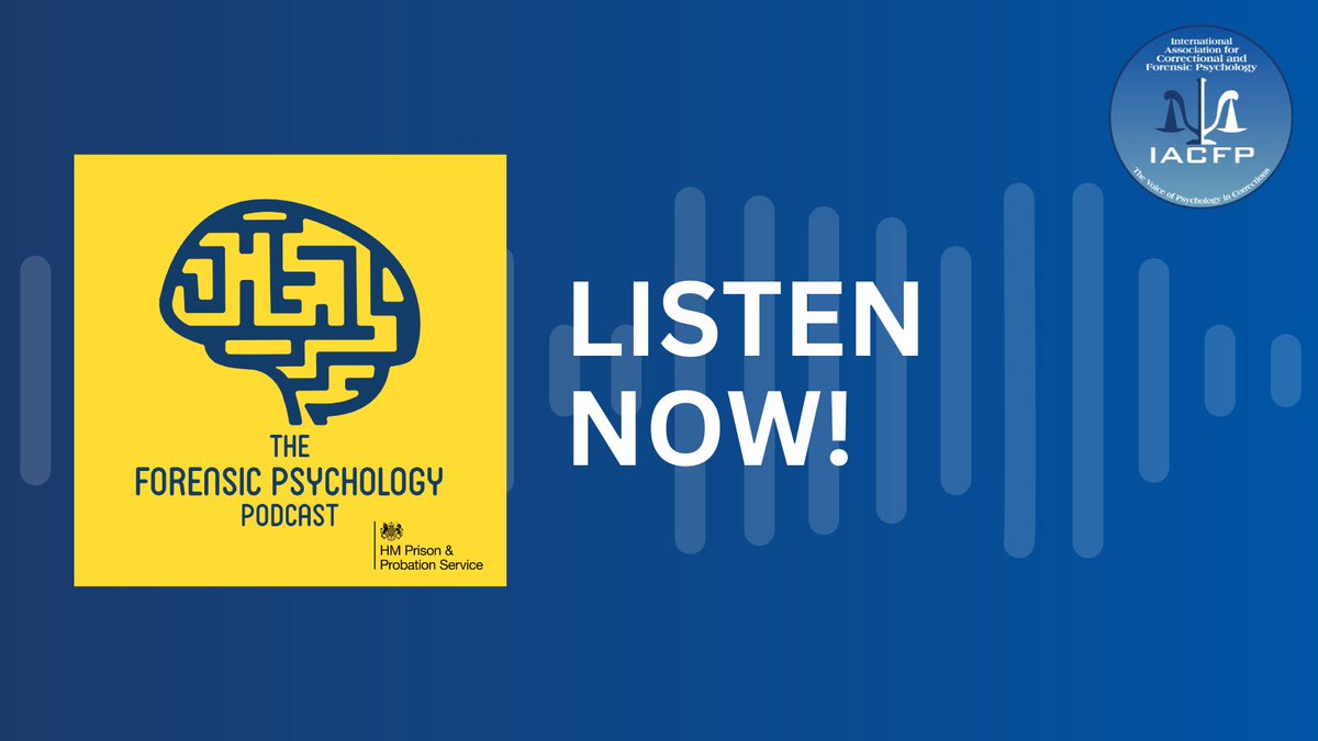 In each episode of <a href="/PodcastForensic/">The Forensic Psychology Podcast</a>, hosts <a href="/Sally_Tilt/">Sally Tilt</a> and <a href="/kerensahocken/">Kerensa Hocken</a> speak with colleagues on their work in UK prisons. Check out one of their latest conversations with pioneering traumatic brain injury researcher @huwwilliams19: bit.ly/3OtSzjS