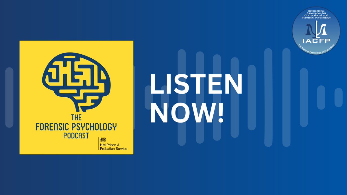 In each episode of @PodcastForensic, hosts @Sally_Tilt and @kerensahocken speak with colleagues on their work in UK prisons. Check out one of their latest conversations with pioneering traumatic brain injury researcher @huwwilliams19: bit.ly/3OtSzjS