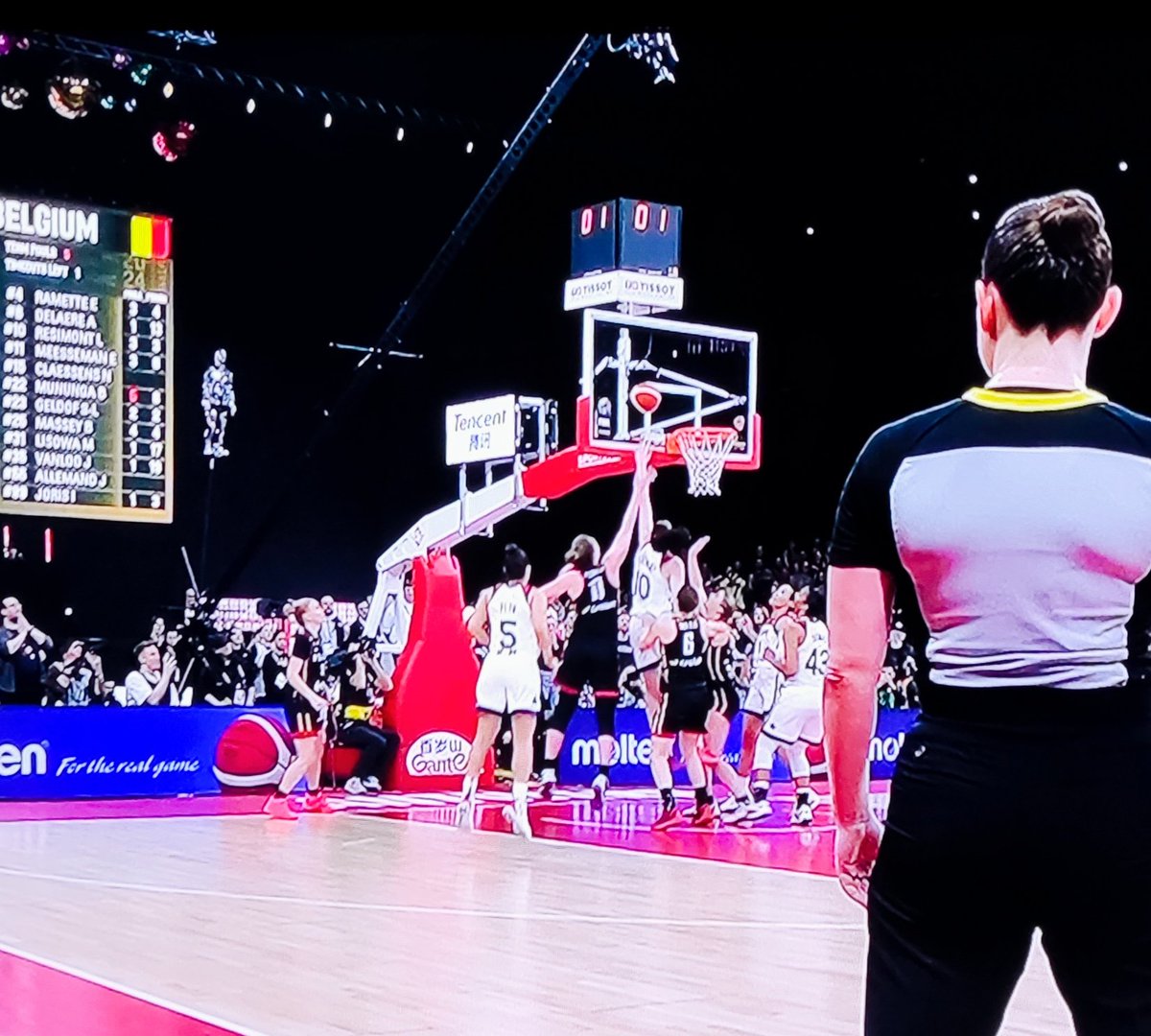 Verliezen op 0,2 seconden van het eind... #belgiancats verdienden de overwinning van #teamUSA