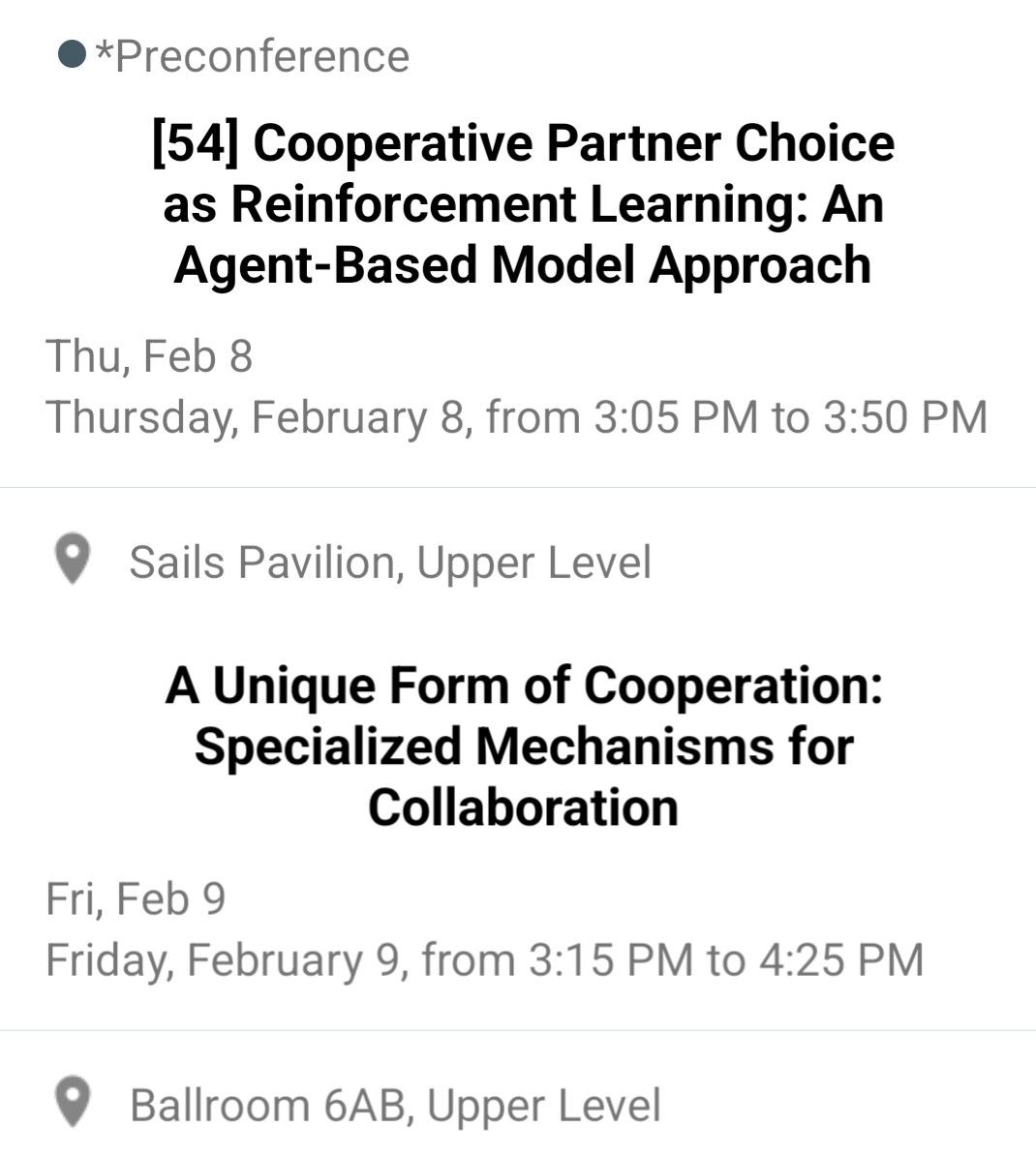 dylan_benkley's tweet image. Hey #SPSP attendees! Come listen to/chat about all things cooperation with me today and tomorrow.