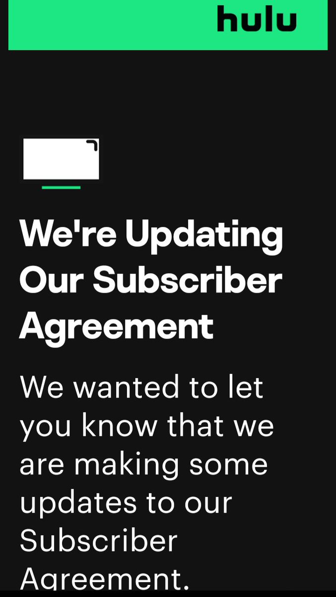 CookiesBabcia's tweet photo. HULU cutting off
Account Sharing
Effective March 14, 2024 https://t.co/JHJQy5A0oM