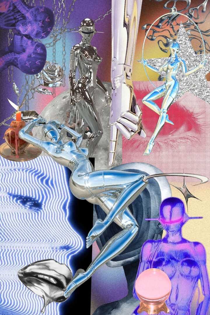 SpookyKyd's tweet photo. Some collages I’ve been working on lately. I’ve been trying to make one piece of art a day since moving out of my old house. I haven’t collaged since art school and it feels good to revisit it! https://t.co/rVCYcQEh4P