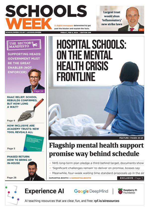 Schools Week tweet media