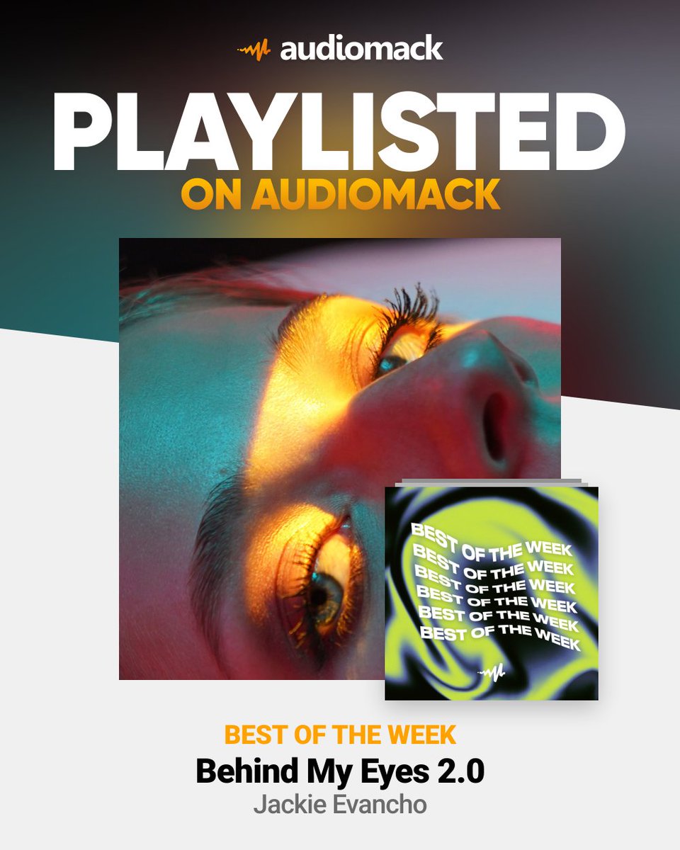 .<a href="/audiomack/">Audiomack</a>, thank you!!! “Behind My Eyes 2.0” is the #2 Trending Rock Song and has landed itself on Queens of Rock, Best of The Week: Rock, and Best of The Week playlists. Check it out: bit.ly/BME2Audiomack.