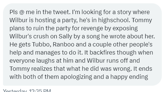 i have a search request for <a href="/AverageMare15/">Mare 🎗️🍉</a>!