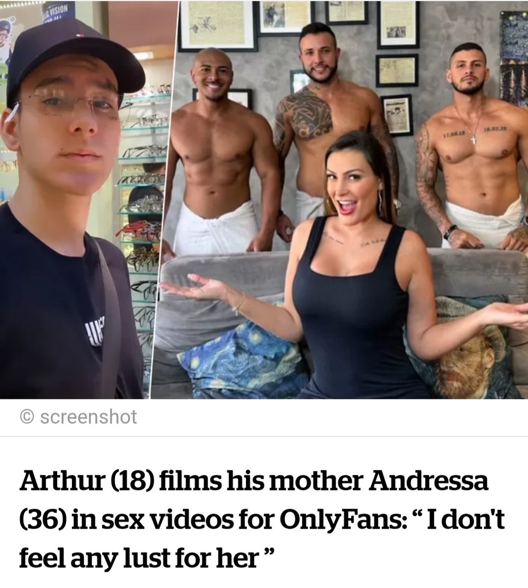 NigHekeReturns2's tweet photo. If this is true, then WTF?!

I checked, she does hardcore porn and gets peed on. If that’s her son filming her sucking dick and getting creampied then I’m out. Peace ✌🏻 https://t.co/5ZoijaMqeI