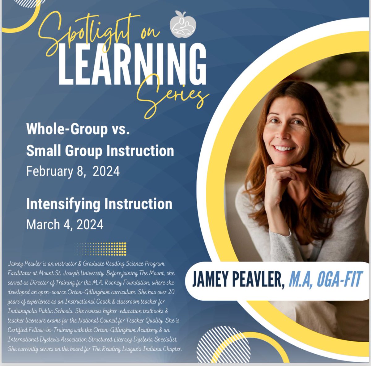 bishop_yong's tweet image. Hosting our first Spotlight in Learning Series with Jamey Peavler. So excited for what she can bring to our literacy journey. #spsgrowsgreatreaders @JameyPeavler 
￼