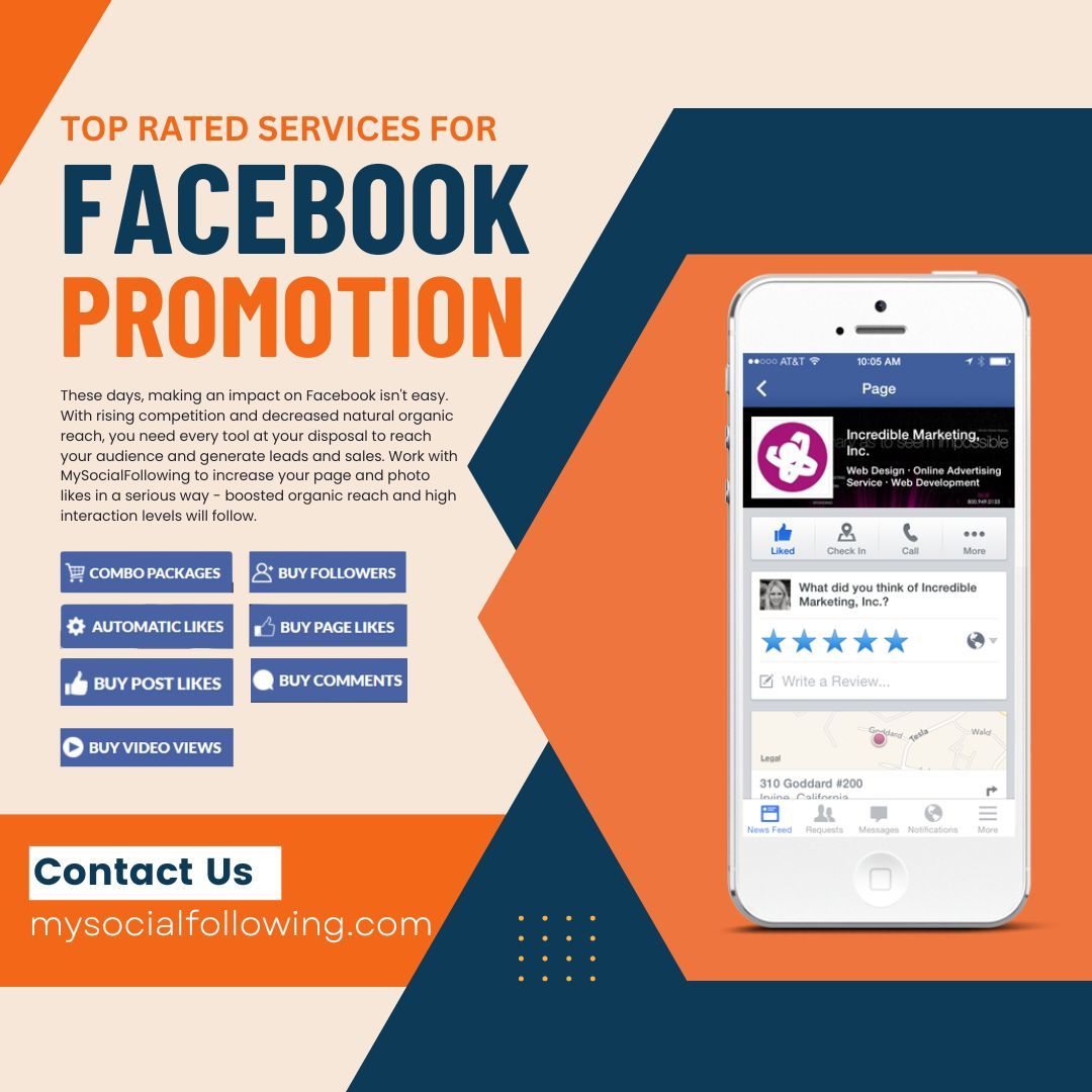 MySocialFollow's tweet image. Our Facebook marketing services will boost your page to the top of the organic reach rankings, increasing your following and engagement through targeted, highly targeted, and relevant paid ads. 

Learn more: mysocialfollowing.com

#facebookmarketing #facebook #organicreach