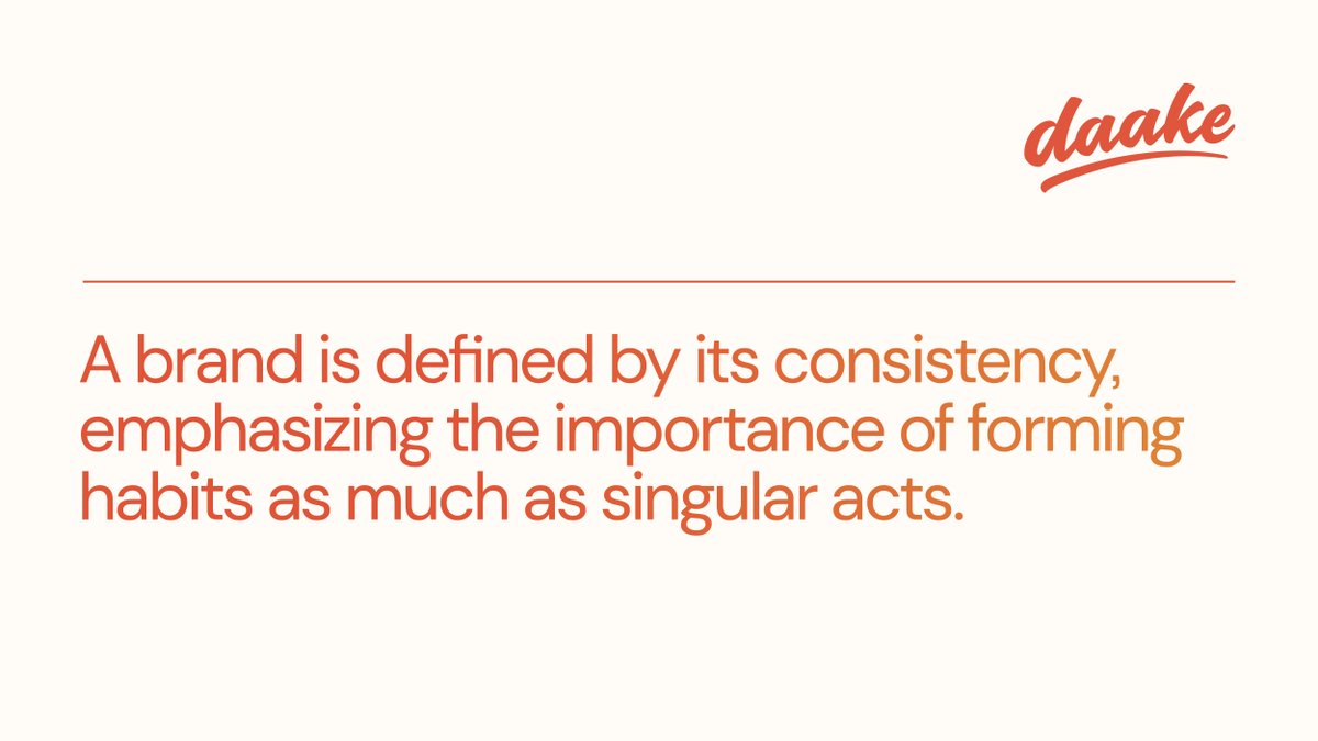 Daake's tweet image. Something to let rattle around. 

#daakethoughts #brand #quoteoftheday