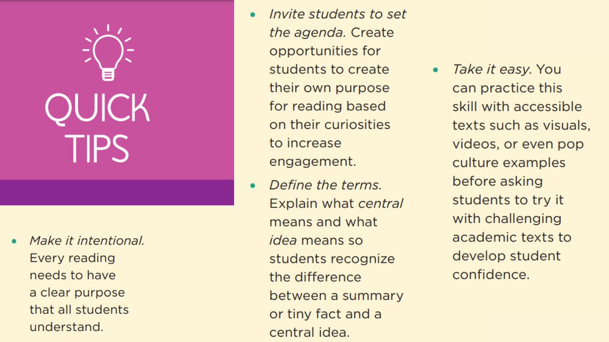 Corwin (@corwinpress) on Twitter photo Have you ever asked students what they think the main point is in a nonfiction text, only to be met with confusion or uncertainty?
Explore a clear and engaging teaching method for teaching this skill in your classroom: ow.ly/NZSt50QwQi6
<a href="/drgravityg/">Gravity Goldberg</a> <a href="/drgravitygLLC/">Gravity Goldberg LLC</a> Have you ever asked students what they think the main point is in a nonfiction text, only to be met with confusion or uncertainty?
Explore a clear and engaging teaching method for teaching this skill in your classroom: ow.ly/NZSt50QwQi6
<a href="/drgravityg/">Gravity Goldberg</a> <a href="/drgravitygLLC/">Gravity Goldberg LLC</a>