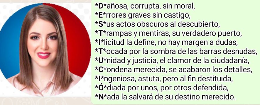 poder_honor's tweet photo. ES VITAL INCREMENTAR "PODER CIUDADANO"...
a través de una PRESIÓN CIUDADANA EFICAZ.
Repostea, Comparte y Comenta, si estás de acuerdo conque el Comité de Ética de la @AsambleaEcuador DESTITUYA a la asambleista Mónica Palacios. https://t.co/wePnZuyzNM