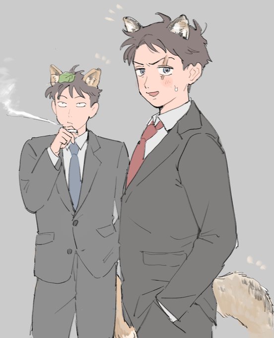 かわい〜〜と思って描いてしまってすみません 