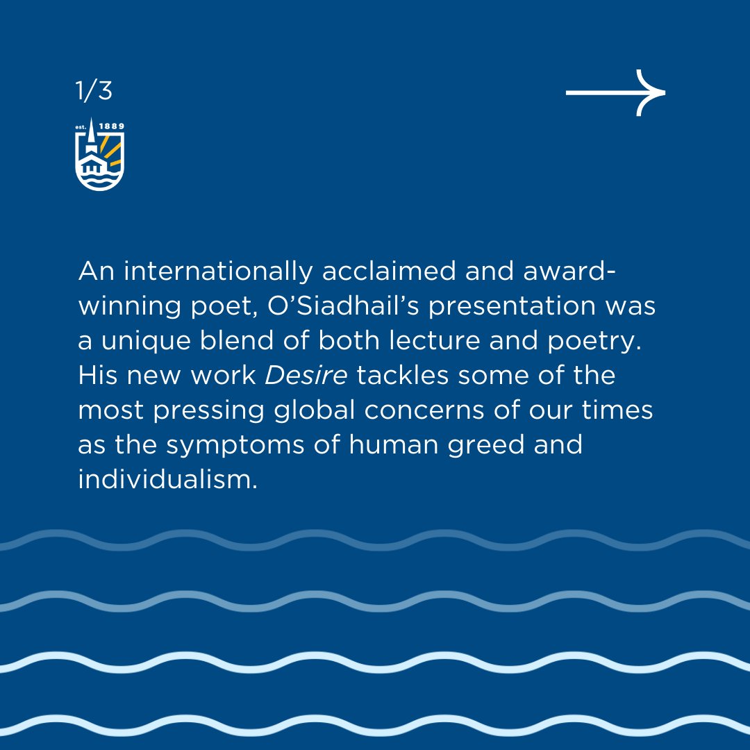 gordoncollege's tweet image. On February 5 the Center for Faith and Inquiry and the Princemere Writers Series collaborated to invite Irish poet Micheal O’Siadhail, an internationally acclaimed and award-winning sonneteer, to read from his newest book Desire. #gordoncollege #gordonthrives #learntothrive