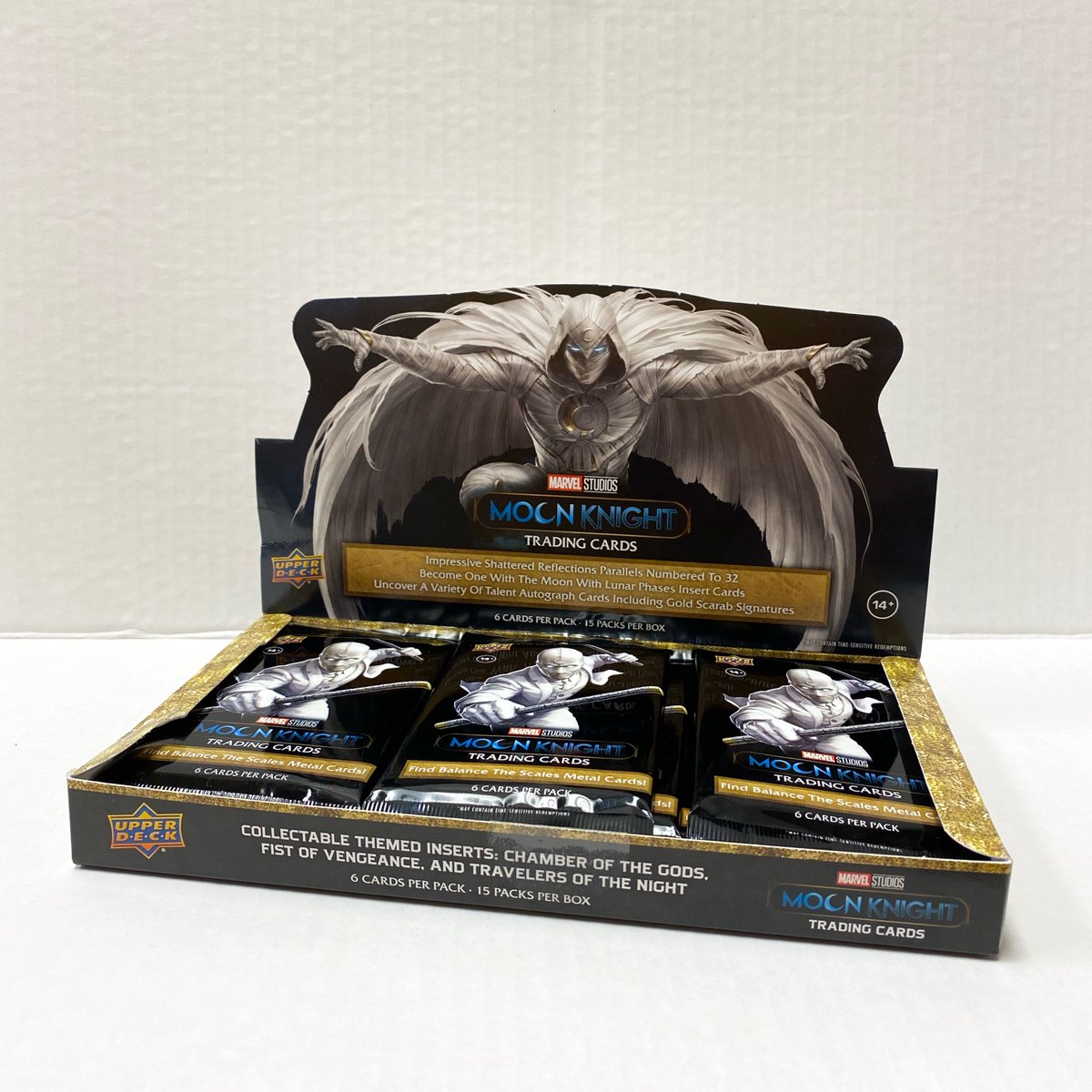 WonderWaterSpts's tweet image. 🚨 Now Available in Store! 🚨

Marvel Studios Moon Knight Hobby Box (Upper Deck 2023)

#marvel #marvelcards #tradingcards #moonknight #moonknightcards #upperdeck #nowavailable