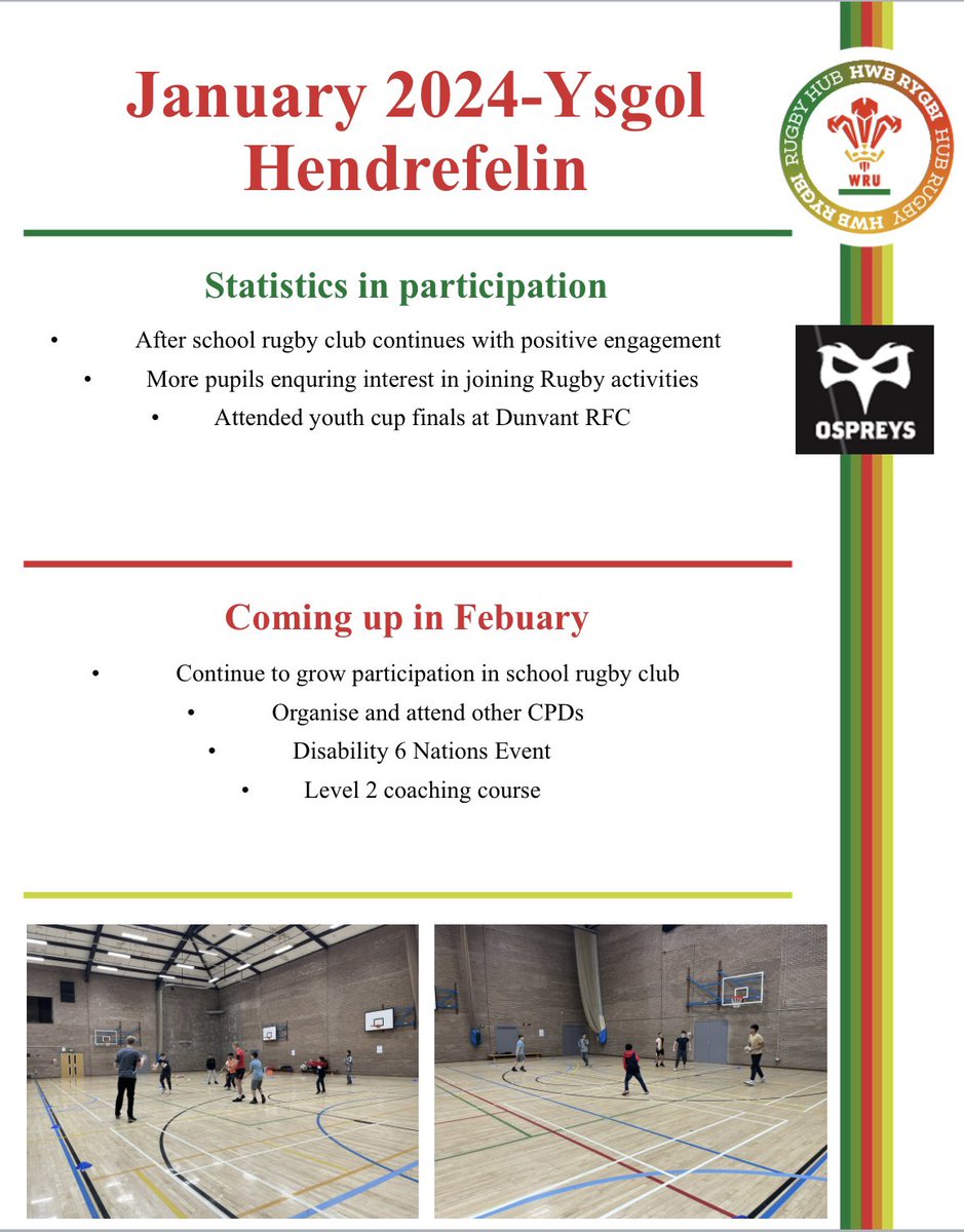 January Newsletter 🏉