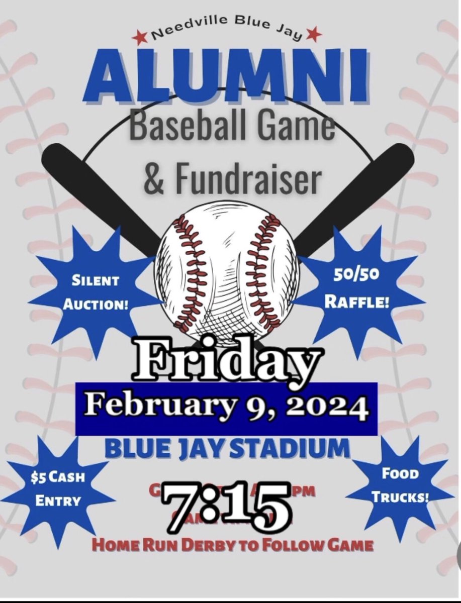 Alumni game fundraiser has moved to Friday night. 7:15 pm.
Come on out and support the program.