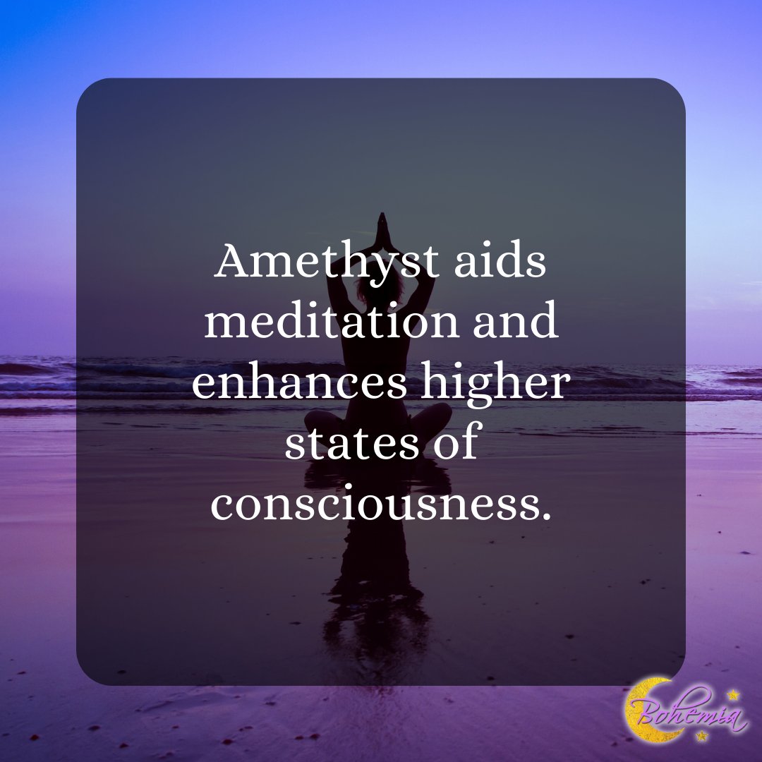 LunaBohemiaShop's tweet image. Embrace the mystical beauty of February's birthstone, amethyst, the stone of spirituality par excellence. It promotes spiritual enlightenment and inner peace.

#LunaBohemiaShop #birthstone #FebruaryBirthstone #crystals #CrystalMagic #amethyst #NewAge #NewAgeSpirituality