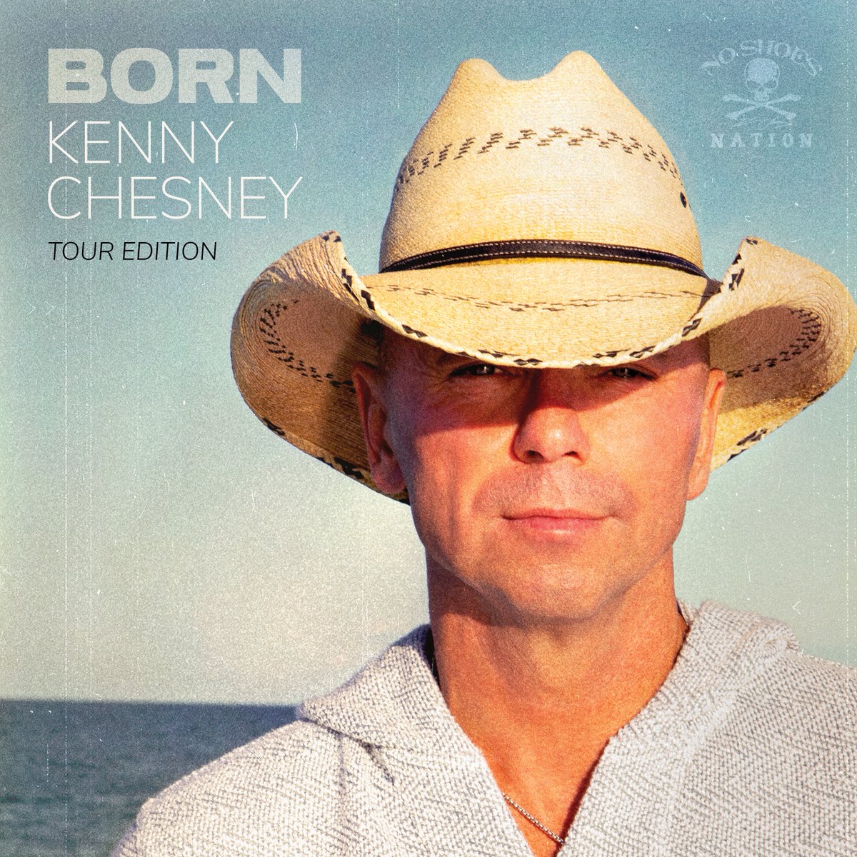 No Shoes Nation, summer is almost here! @kennychesney just announced his new album #Born will have a special Tour Edition with three exclusive live tracks releasing March 29 exclusively for tour ticket buyers! Perfect to prep for the Sun Goes Down 2024 Tour with @zacbrownband…