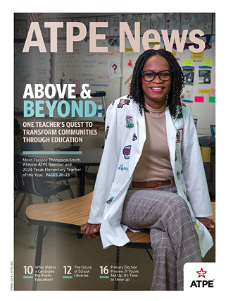 Read all about the 2024 Texas Teacher of the Year
<a href="/taniecetsmith24/">Taniece Thompson-Smith</a> <a href="/abileneisd/">Abilene ISD</a> in this feature by
<a href="/OfficialATPE/">ATPE</a>: atpe.org/News-Media/Mag… #TXTOY #txed #InspiringLeaders