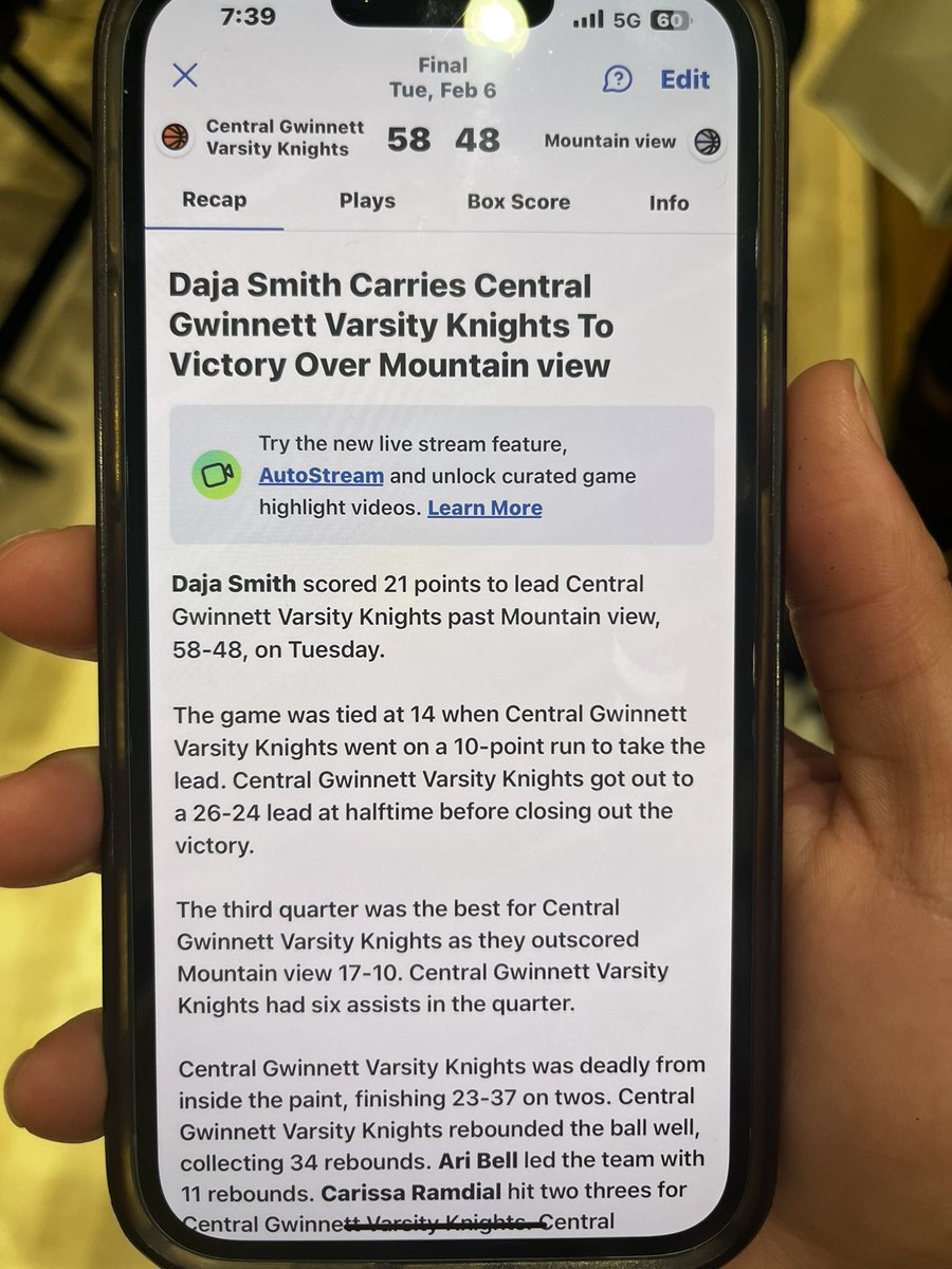undertherim7's tweet photo. Finished off with a great game on Tuesday against Mountain View , ready to go put it all on the line tomorrow for the first game of the 7A region 8 tournament. @CentralGwinnett @KyleSandy355 @LadyBlackKnigh1 #basketball #wbb #highschoolbasketball https://t.co/kS7IDS4ITB