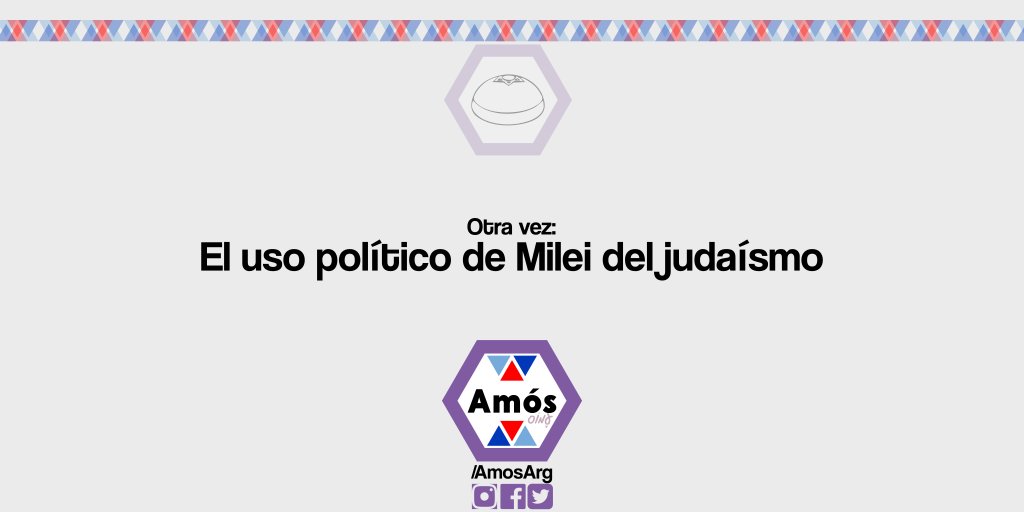 AmosArg's tweet photo. Milei cita un pasaje de Shmot de la Torá en un nuevo episodio de uso de las fuentes judáicas para "justificar" su política.
En este caso fuerza el texto para atacar a quienes, según su perspectiva, "no la ven". https://t.co/qtsO6CqtUV