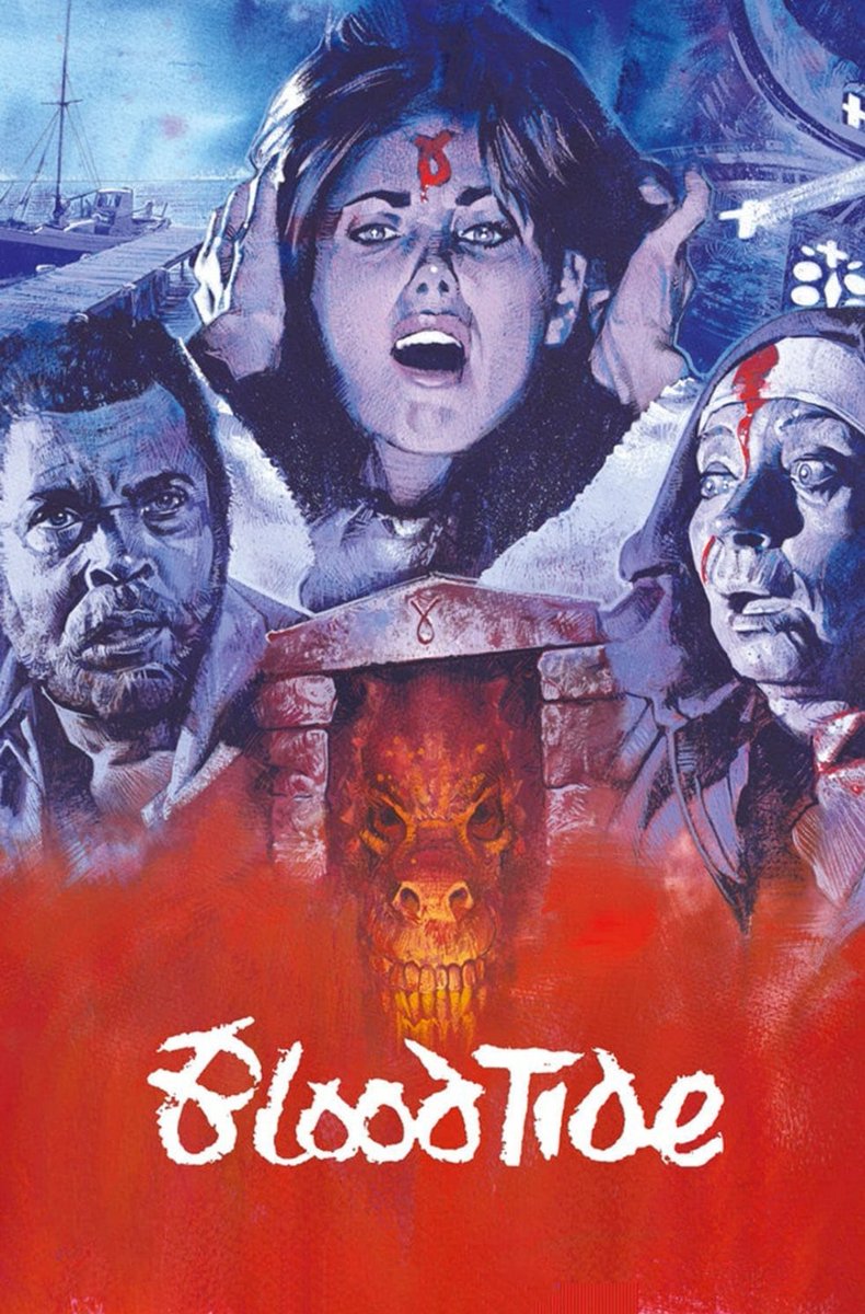 #NowWatching @BunnyGalore's #MovieNightmares on @miamifoxstream and this episode is Blood Tide starring James Earl Jones 😲 

One of the great things about Miami Fox Streaming is that it's packed with movies I've not seen before along with some classic horrors I have 👍🏻👍🏻
