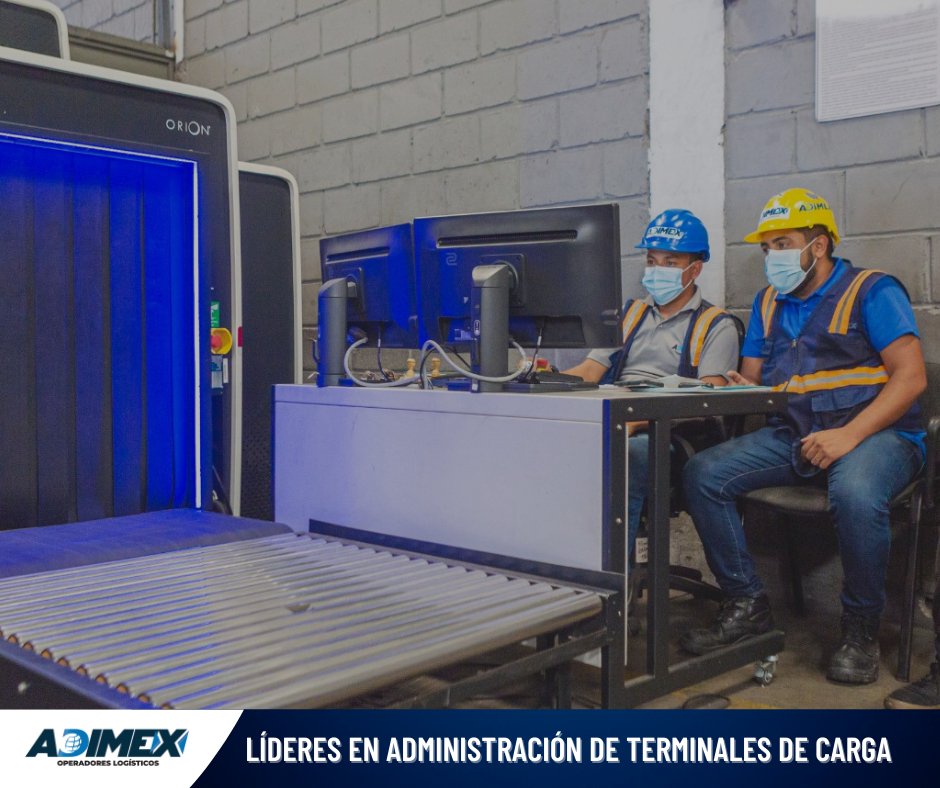 ADIMEX_Oficial's tweet photo. ☑️ En Adimex seguimos mejorando nuestros servicios, por esta razón hemos implementado equipos de última generación. 

Además, en cada terminal de carga que manejamos contamos con personal capacitado. 

ADIMEX, 
¡Somos eficiencia, seguridad y confianza! https://t.co/BM9SPABN0V