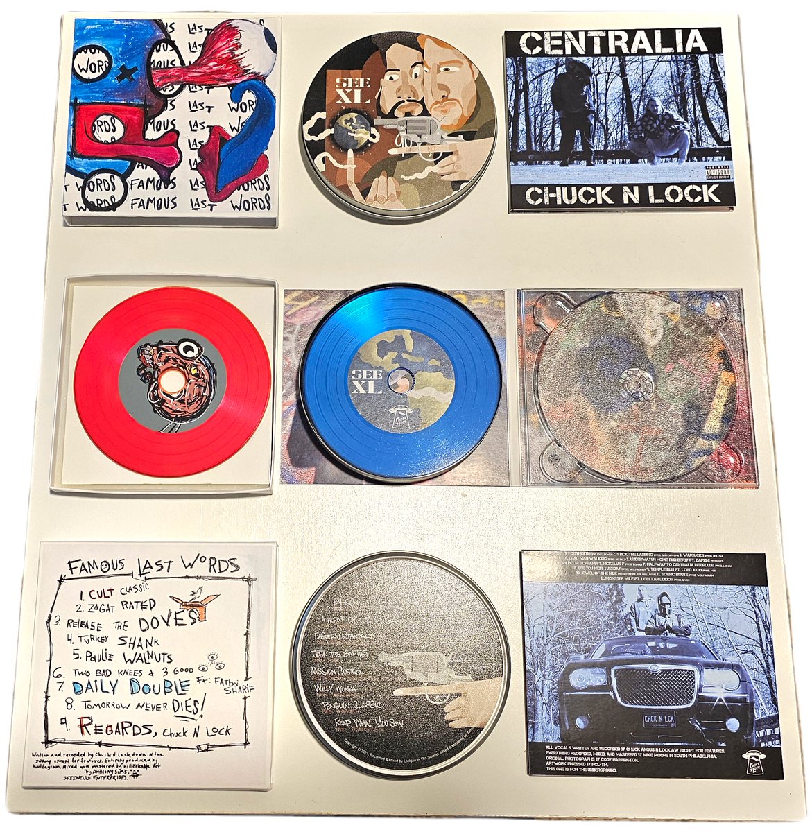 CHUCK N LOCK LOVE YOU HOLIDAY SALE:
NOW UNTIL 2/14/24, ANY PHYSICAL PURCHASE COMES WITH A FREE ADVANCED DIGITAL COPY OF 'HOLE IN THE WALL'!

1 - $20
2 - $35 + S&amp;H
3 - $50

COME SHOP UP FOR THAT SPECIAL SOMEONE 🩷
HIT THE MESSAGES OR FISHOUTOFWATER302@gmail.com