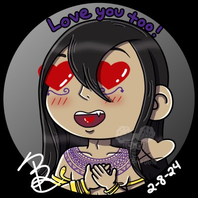 Britt_Brat0698's tweet photo. Have some cute matching Vday YCH icons. 💕 You got the sweet love and the appreciate love. Or mix-match if you like 👀. Dm me if interested and it’s up on Ko-fi. 

Ex: @/TheWitchShelby and @/HarbingerNex 🩷💜 https://t.co/IiTKyO1Fbk