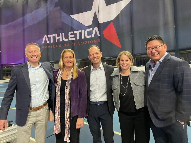 Our site visit in Paris has been productive and fun. I enjoyed spending time with my colleagues at a press event and dinner at the Team USA high performance center in preparation for the Paris 2024 Games!