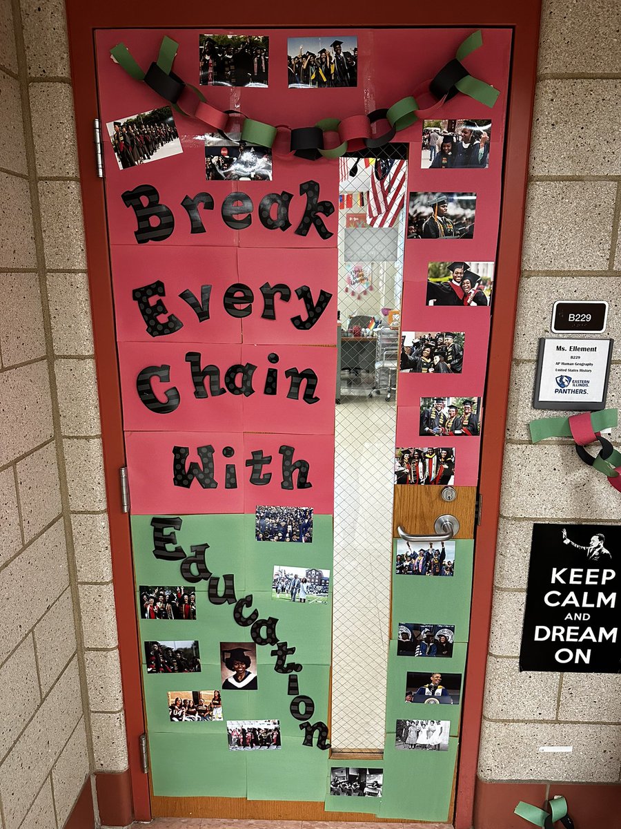 mrs_b0yd's tweet image. Thankful for the homeroom help decorating B229 for #BlackHistoryMonth ! @HonortheRaiders #EveryLearner365