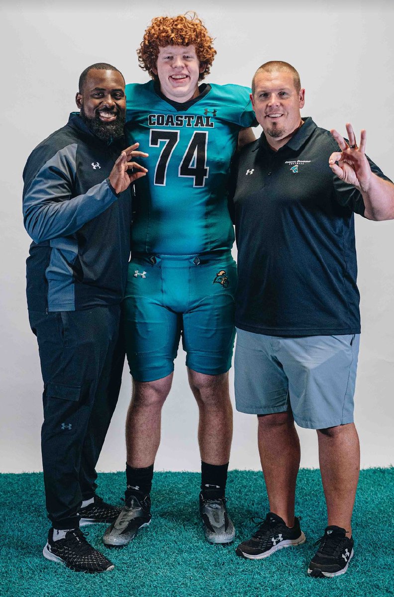 Had a great time this past weekend @CoastalFootball Junior Day! Thanks for having me. @train0187 @CoachDWarehime @CoachDieudonne @KyleWSteinhoff @CoachMattPearce