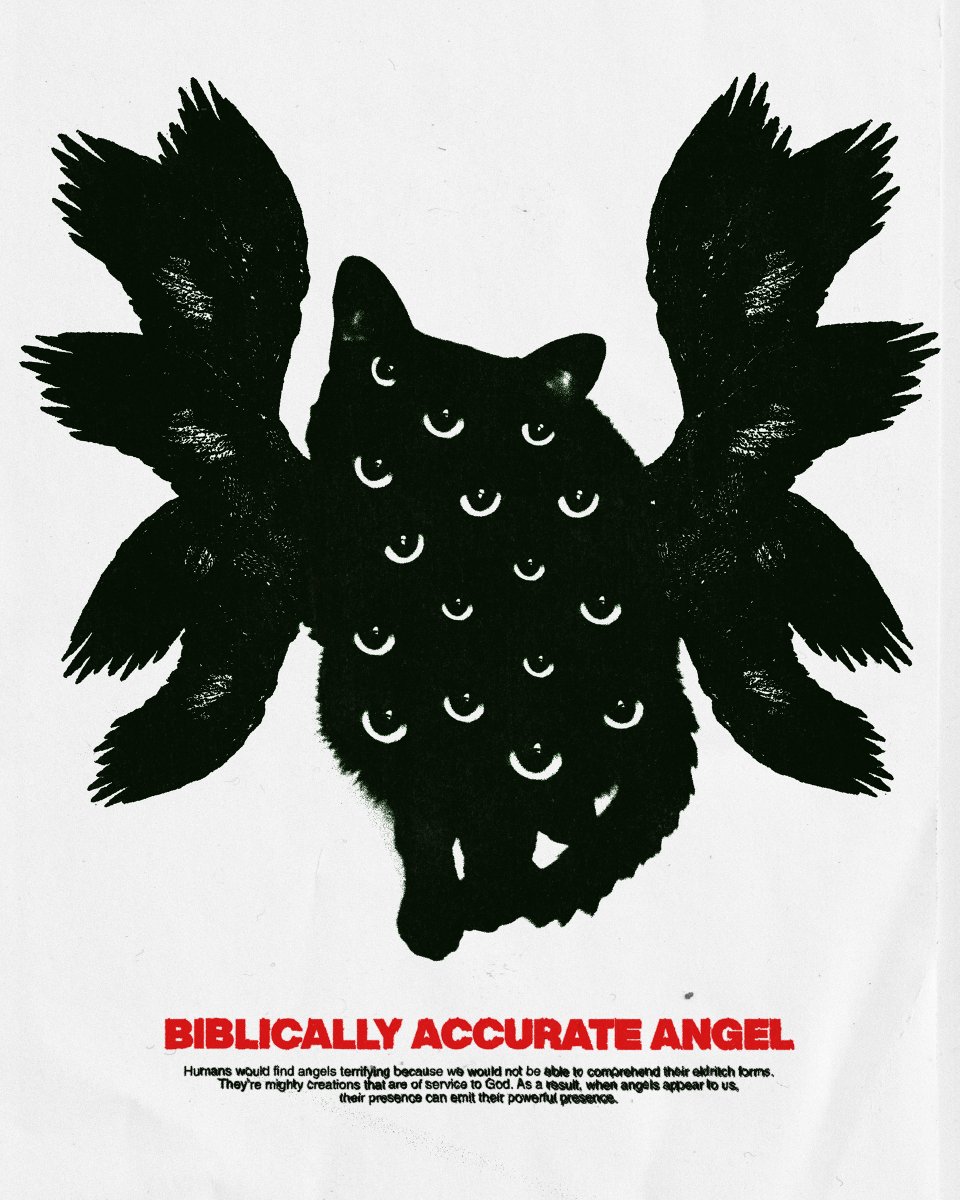 gokraw's tweet photo. biblically accurate angel

14/366?  

#posterdesign  #GraphicDesign #littlevoid #blackcat https://t.co/S50s4n13M9