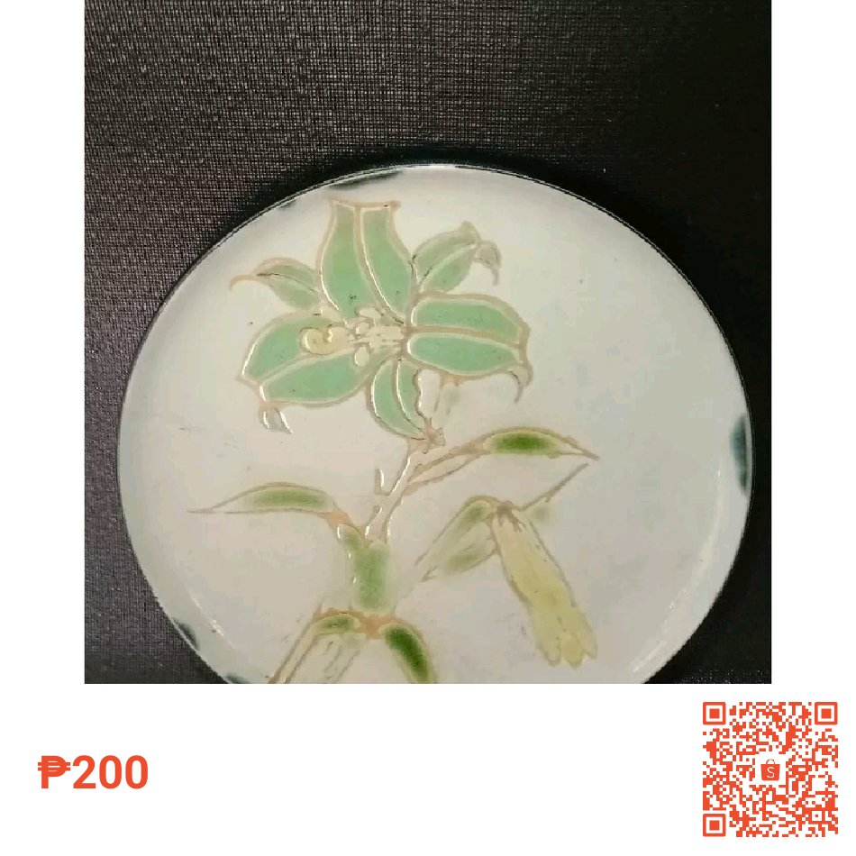 Vintage Stoneware Pottery Decorative Plate Embossed Lily Flowers from Japan shopee.ph/product/561736… 
#ShopeePH #decorativeplate #decoration #lily #stoneware #Japan