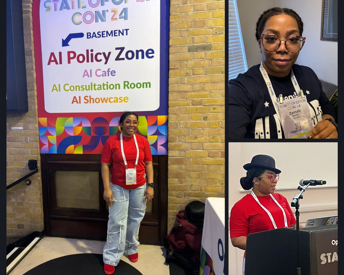 Zayc0des's tweet image. Awesome time at #StateOfOpenCon24 Talked about making #OpenSource docs more accessible. 

Met incredible folks like @jkriggins, @Divya_Mohan02, @Samson_Goddy, @AtabaniSami, Andy Piper, Yoma &amp;amp; the inspiring @iamnwani01 from our WriteTech bootcamp. 
Thanks to @openuk_uk
 
#SOOCon24